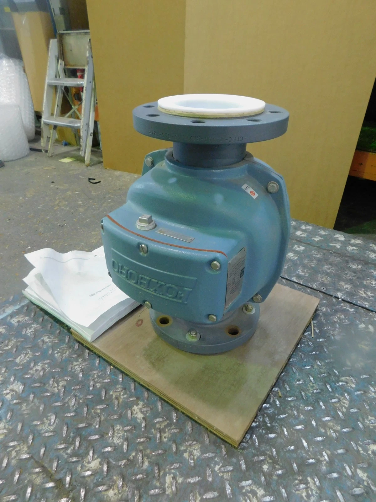 Foxboro #2804-SABA-TPC-C, Magnetic Flowtube Flowmeter, 4" diameter, Platinum Electrode, Unused - Image 2