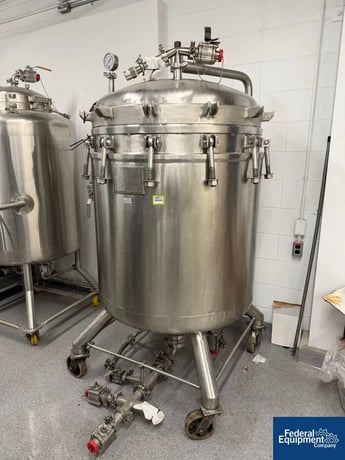 107 sq.ft. Sparkler Filter #33-S-19, Pressure Filter, 316L Stainless Steel, 60 PSI @ 350 deg F, jacketed 75 - Image 1