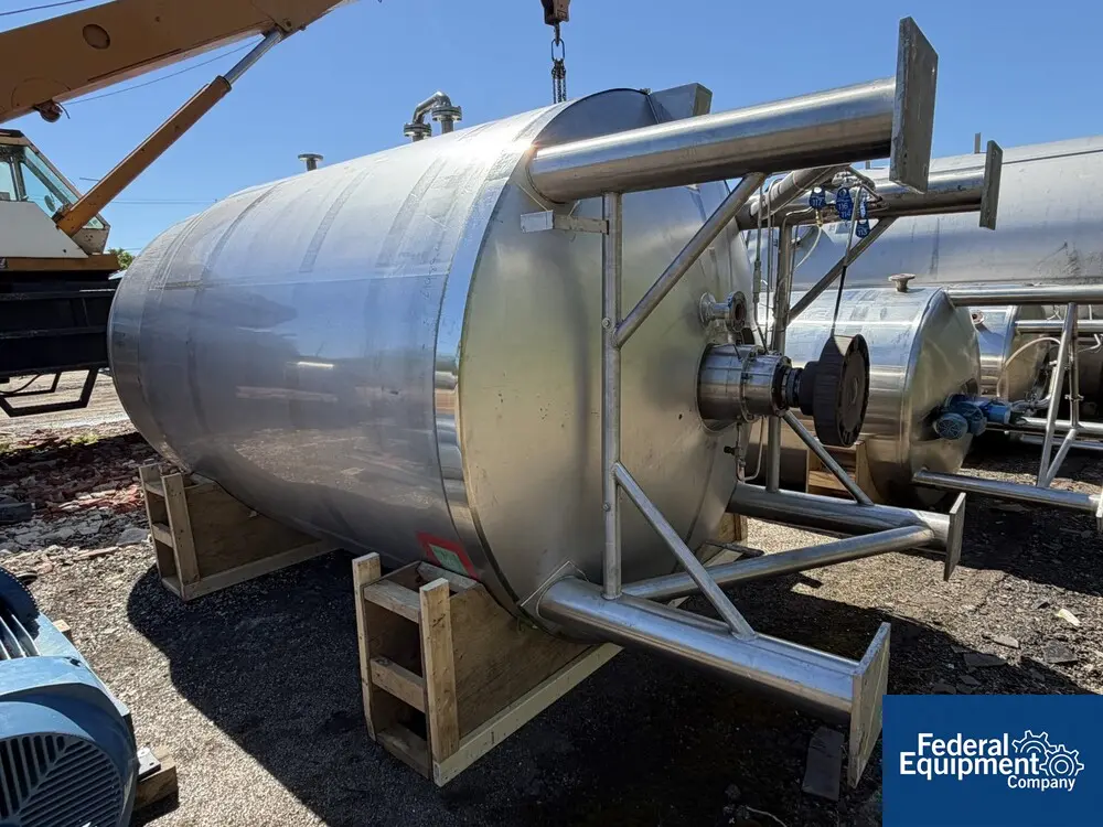 3962.6 gallon Cherry Burrell, Stainless Steel Jacketed Reactor, 45 PSI/FV @ 350 deg F internal, 100 PSI @ 350 - Image 3