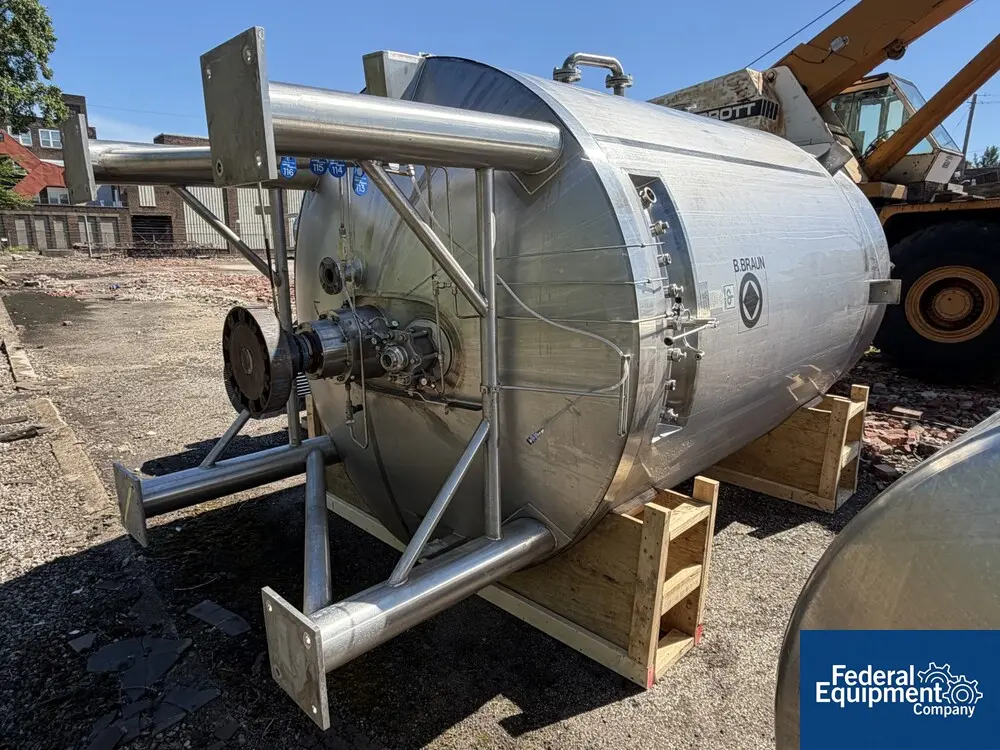3962.6 gallon Cherry Burrell, Stainless Steel Jacketed Reactor, 45 PSI/FV @ 350 deg F internal, 100 PSI @ 350 - Image 5