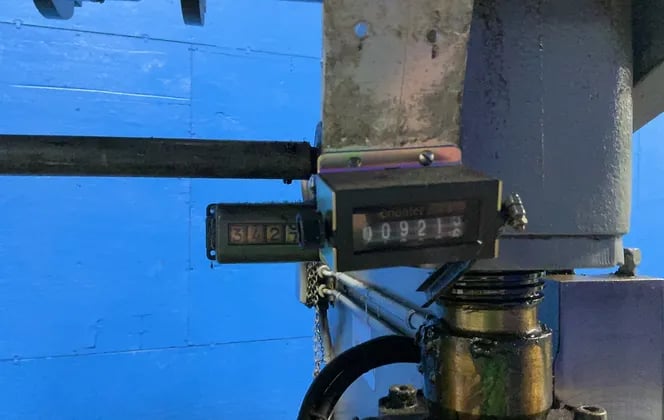 100 Ton, Niagara #IB65-4-6, Hydraulic Press Brake, 3" stroke, 5" adj., 12" Shut Height, 16" x 32" table - Image 8
