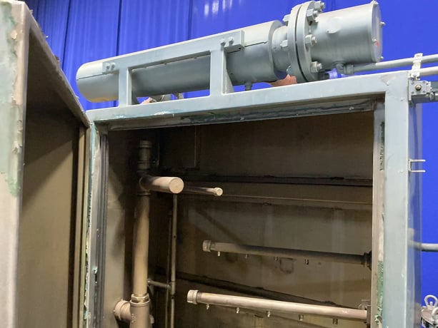 Better Eng. #F-4000P, Rotary Parts Washer, 40" capacity, 480 V., 1998 - Image 8