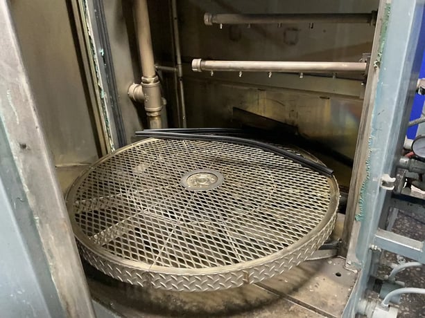 Better Eng. #F-4000P, Rotary Parts Washer, 40" capacity, 480 V., 1998 - Image 9