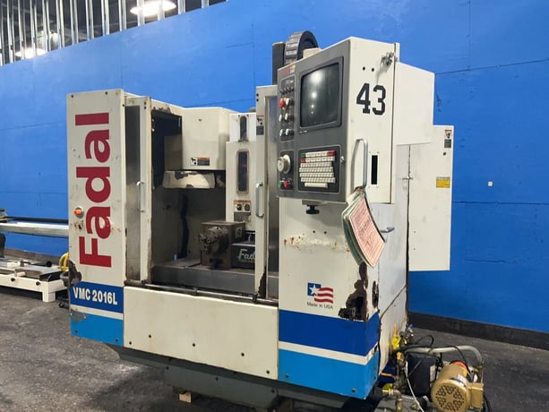 Fadal #VMC-2016L, CNC Vertical Machining Center, Multi-Spot Tool Changer, Fadal Controls, 2001 - Image 3