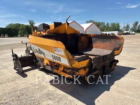 Lee-Boy L5000T, Asphalt Paver, 523 hours, S/N: 44795, 2006 - Image 2