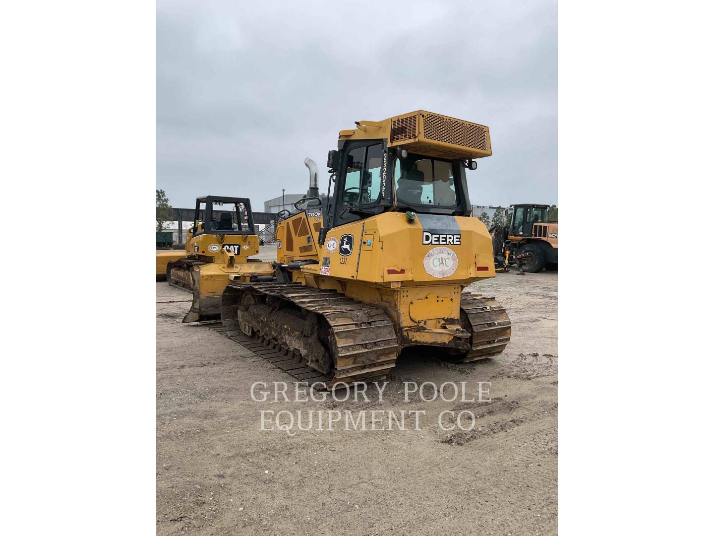 John Deere 700K LGP, 7684 hours, S/N: 1T0700KXVGF292025, 2016 - Image 4
