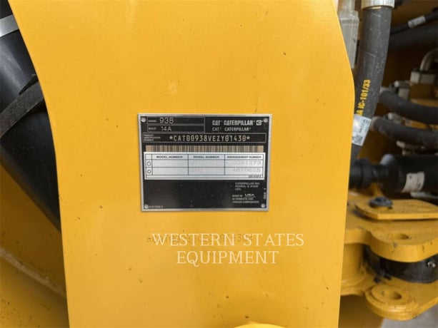 Cat 938, Wheel Loader, 316 hours, S/N: EZY01430, 2024 - Image 5