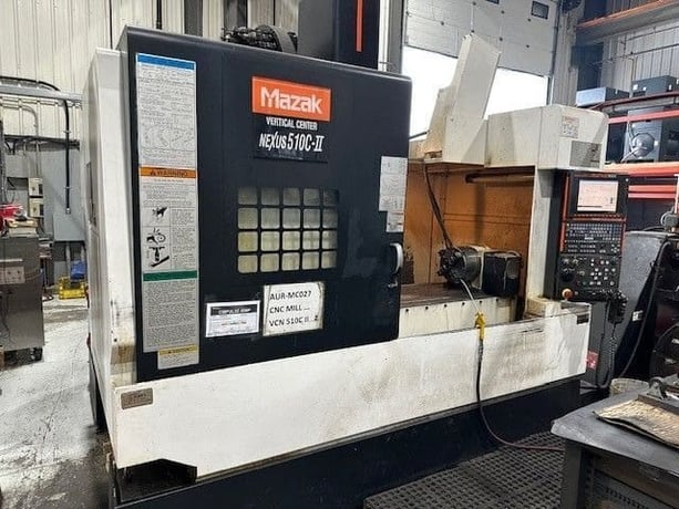 Mazak #Nexus-510C-II, CNC vertical machining center with rotary table, Mazatrol Matrix Nexus Control, 41.3" - Image 1