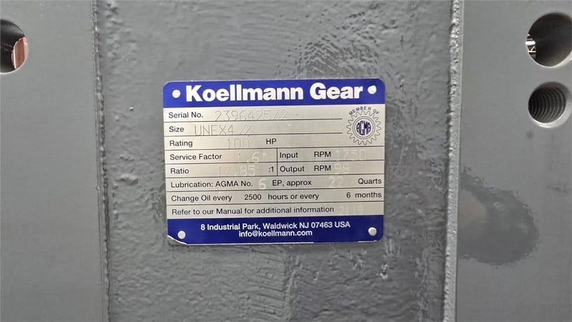 2.5" American Kuhne #AK-250-30-AC-40HP-ULT, co-extruder, 30:1 L/D, 5 barrel zones, 40 HP, 460 V., 2020 - Image 3