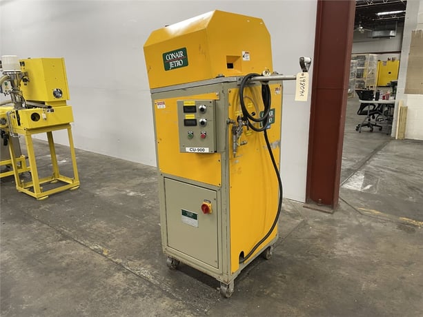 Conair #2512, fan cut pelletizer, 12 rotating knives, 1 bed knife, 5 HP main motor, 1 HP pull roll, ABB ACS - Image 2