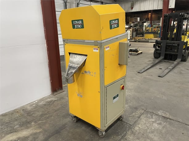 Conair #2512, fan cut pelletizer, 12 rotating knives, 1 bed knife, 5 HP main motor, 1 HP pull roll, ABB ACS - Image 5