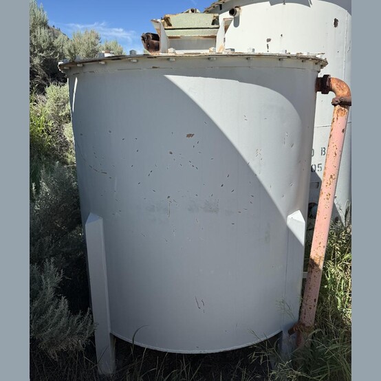 5 HP Lightnin #15-Q-5, Agitator Mixer, 125 RPM, (2) 36" 3-blade propellers, 5' shaft, 6' diameter x 6' deep - Image 2