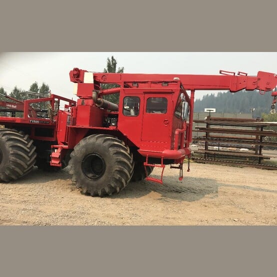 Terra-Flex #TF300TT, 6x6 All Terrain Fire-Fighting Vehicle, 2000 gallon tank, 8-ton Pitman crane, 8" x 6" - Image 8