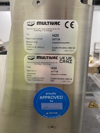 Multivac #R535, automated thermoforming packaging system w/ computer, 2021 - Image 4