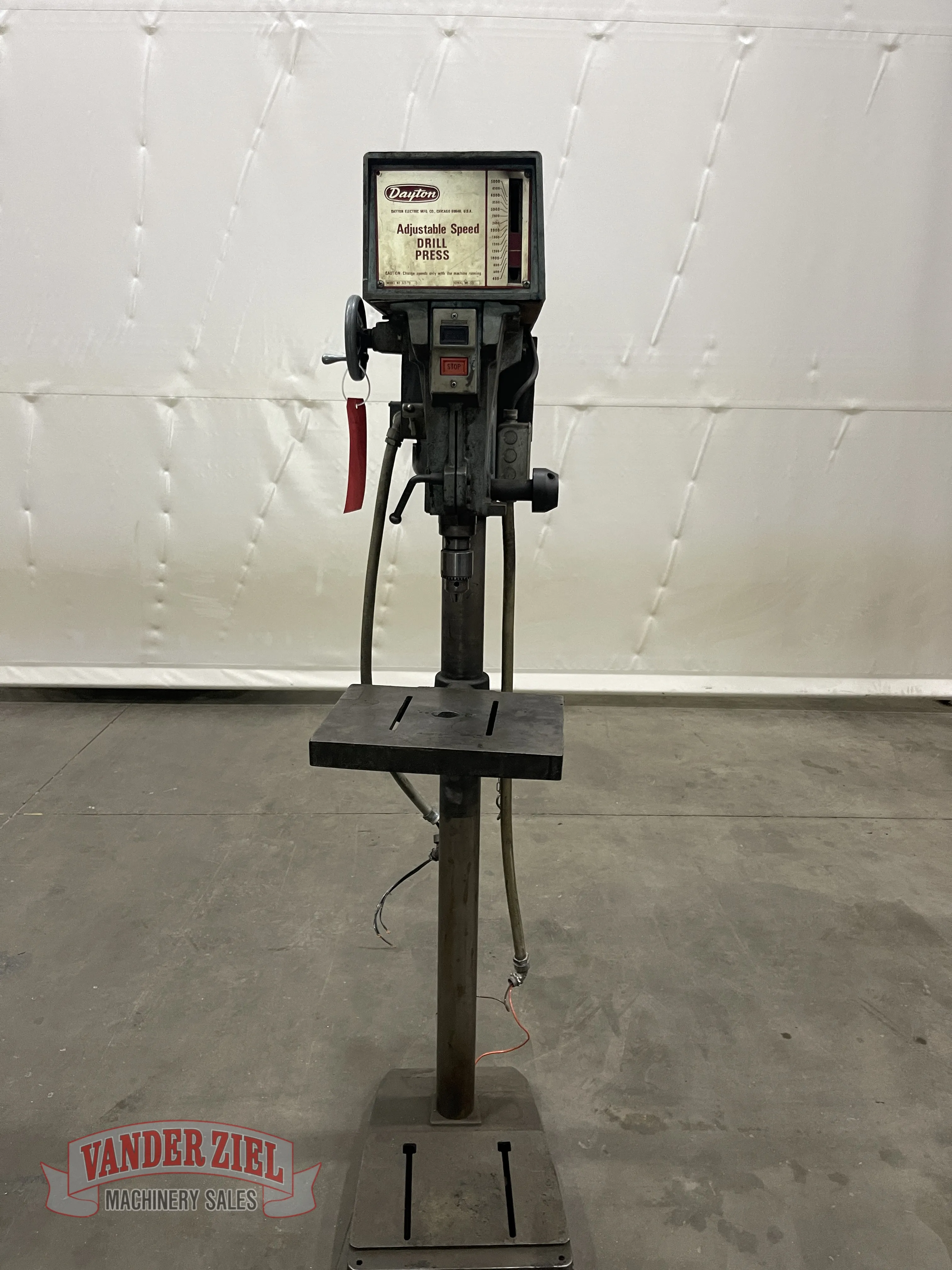 Dayton #3Z570, Single Spindle Drill Press - Image 1