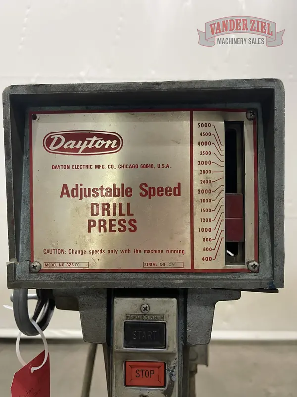 Dayton #3Z570, Single Spindle Drill Press - Image 6