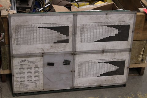 5" x 5" x 3/8" Piranha #P50, Ironworker, 50 ton, 8" throat, 4-1/4" stroke, 14-5/8" plate shear, 13-1/2" open - Image 3