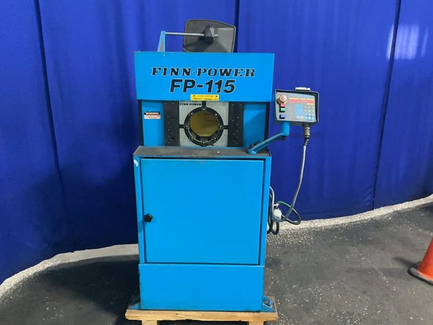 Finn-power #FP-115C, Hose Crimper, Digital Display, 230 V. - Image 4