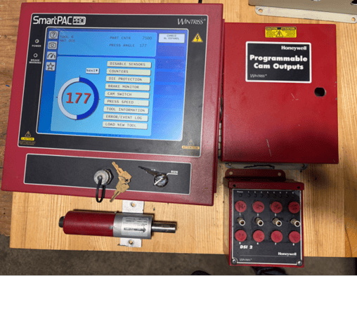 Wintriss #SmartPAC-PRO, Press Control System, 8-channel ProCamPAC, 8-sensor DiProPAC, DS12 module, resolver - Image 1