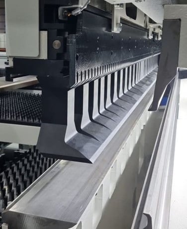 60" Erbend #PBC1520, CNC Motorized Folding Machine, 0.079" max. steel/galvanized thickness, 0.3 sec/bend - Image 3
