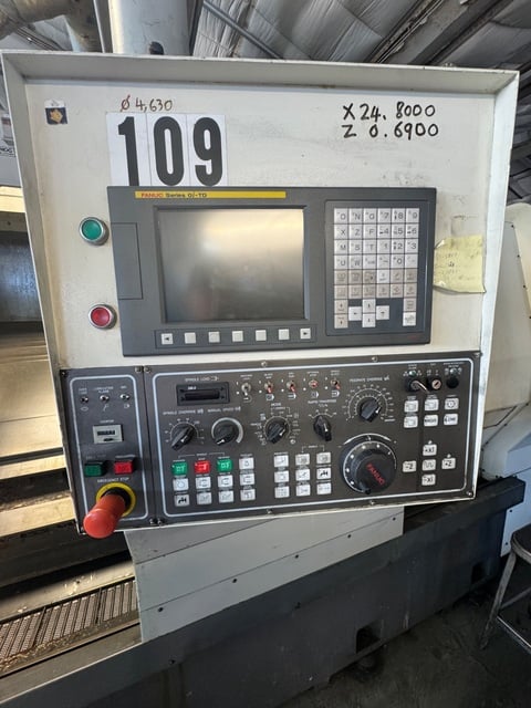 Femco #HL-55/2000, CNC Lathe, 28" swing, 24.4" diameter x 75.5" L, 15" chuck, 4.6" bar, 5.2" bore, 25-2500 - Image 4