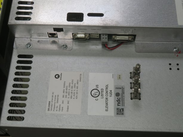 Schindler #VF44BR, regenerative variable frequency dri, 3 Phase, 380-480 Volts AC, 3.0 m/s max elevator speed - Image 5