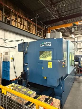 Matsuura #VX-1500, CNC Vertical Machining Center, 60" X, 27.5" Y, 24" Z, 15000 RPM, CAT50, 30 automatic tool - Image 8