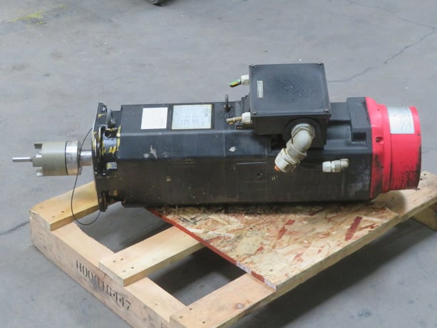 8 kW Fanuc #AT8/12000-A06B-0835-B926, AC Spindle Servo Motor, 12000 RPM, 118-211 Volts, 4-Pole, IP40 - Image 5