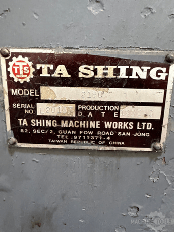 TA SHING 2180 Lathe, 100" Bed, 1982 - Image 2