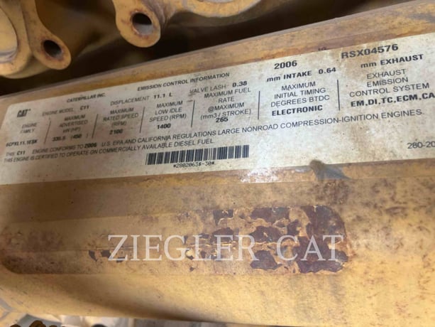 Cat 966H, Wheel Loader, 16110 hours, S/N: A6D00537, 2006 - Image 8