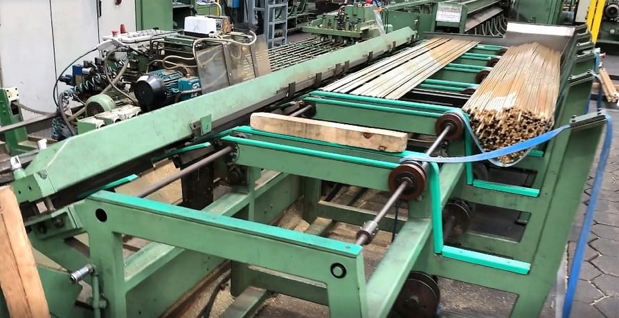 Ris-Ingold #RID-68, Cutting and double headed chamfering machine - Image 2