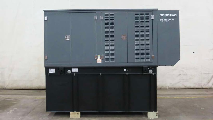 100 KW Generac #SD100, diesel generator set, 120/240 Volts, 1-phase, 152 HP @ 1800 RPM, Iveco/FPT FGE9685A - Image 1