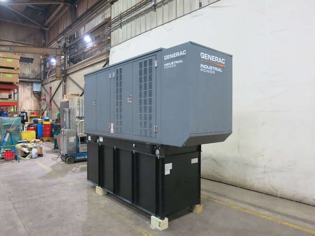 100 KW Generac #SD100, diesel generator set, 120/240 Volts, 1-phase, 152 HP @ 1800 RPM, Iveco/FPT FGE9685A - Image 3
