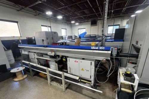Tsugami #SS38MH-5AX, 8-Axis Swiss Type Automatic Screw Machine, 1.5" max. bar, 7.5 HP, 7000 RPM, 52 tool - Image 2