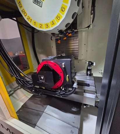 Fanuc #A-D21MIB5ADV, 5" Axis CNC Vertical Machining Center, 19.6" X, 15.7" Y/Z, 24000 RPM, 21 automatic tool - Image 3