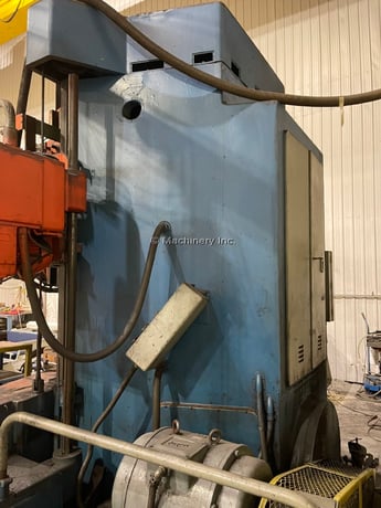 63" Froriep #KE-Super-KE16, vertical boring mill, 71" swing, 4-jaw, 47" height under rail, 50 HP - Image 8