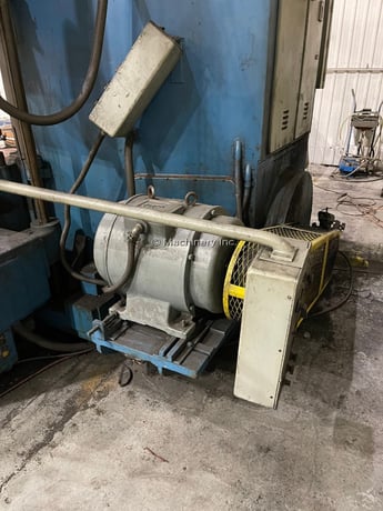 63" Froriep #KE-Super-KE16, vertical boring mill, 71" swing, 4-jaw, 47" height under rail, 50 HP - Image 9