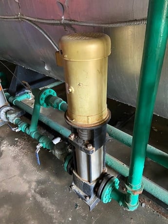200 HP Williams & Davis #200-777-Tejas, steam boiler set, 150 psi, Gordon Piatt Natural gas burner - Image 6