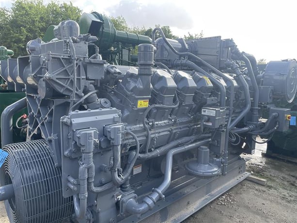 1340 HP @ 1400 RPM, Caterpillar #G3516, Natural gas engine, electronic governor, rblt. - Image 5