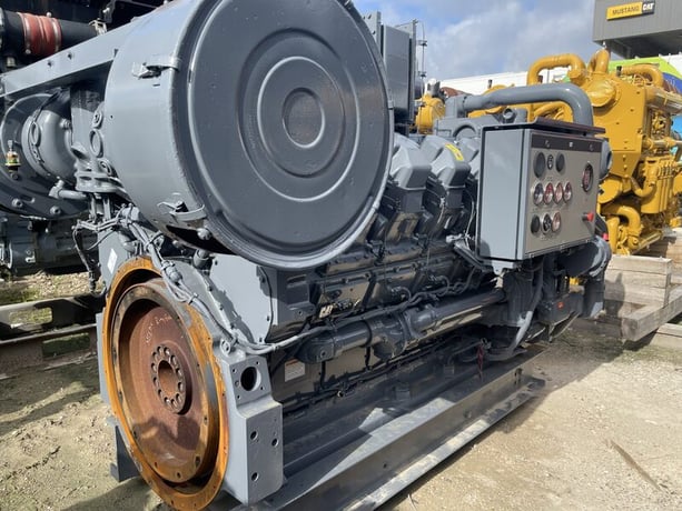 945 HP @ 1400 RPM, Caterpillar #G3512, Natural gas engine, electronic governor, rblt. - Image 9