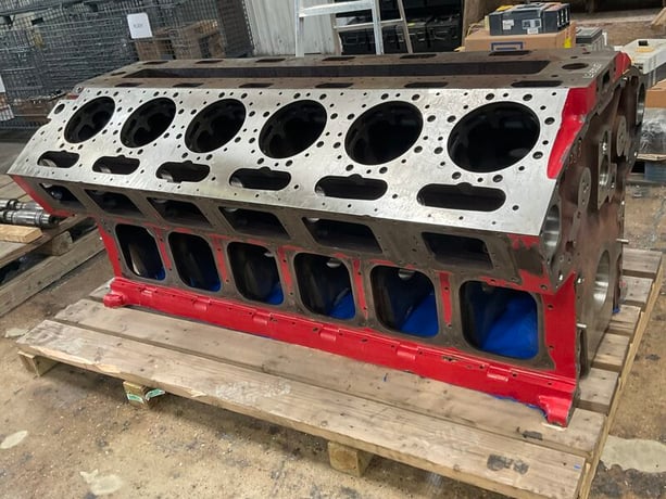 Caterpillar #3512, block, S/N R1A01958, rblt. - Image 10