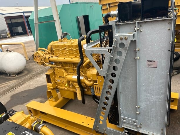 536 HP Caterpillar #C15-Acert, diesel power unit, 2000 RPM, Tier 3, sound attenuated enclosure 1, 2014 - Image 3