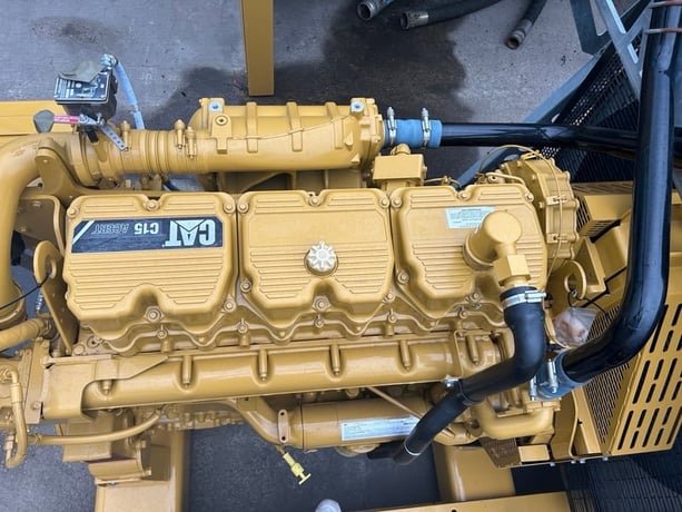 536 HP Caterpillar #C15-Acert, diesel power unit, 2000 RPM, Tier 3, sound attenuated enclosure 1, 2014 - Image 4