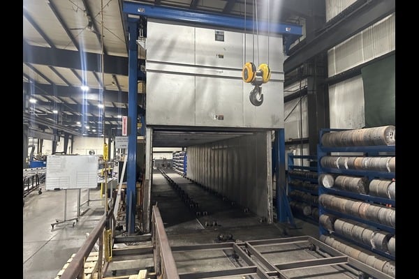 120" work width x 96" work height Granco Clark, Aluminum Extrusion Age Oven, 500&deg;F max. temperature, 25,000 - Image 4