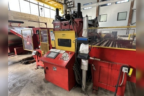 72" x 0.115" B & K #BK77, 5HI Precision Roller Leveler, 19 leveling rolls, 1.75" work roll diameter, 50.5" - Image 1