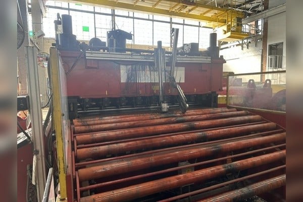 72" x 0.115" B & K #BK77, 5HI Precision Roller Leveler, 19 leveling rolls, 1.75" work roll diameter, 50.5" - Image 7