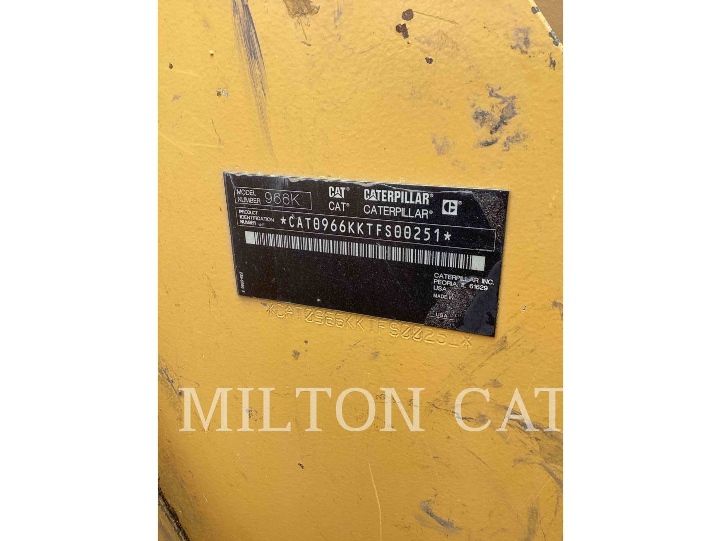 Cat 966K, Wheel Loader, 45947 hours, S/N: TFS00251, 2011 - Image 6