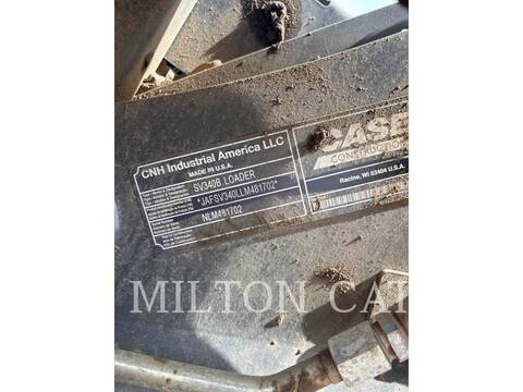 Case SV340B, Skid Steer Loader, 968 hours, S/N: LLM481702C, 2020 - Image 7