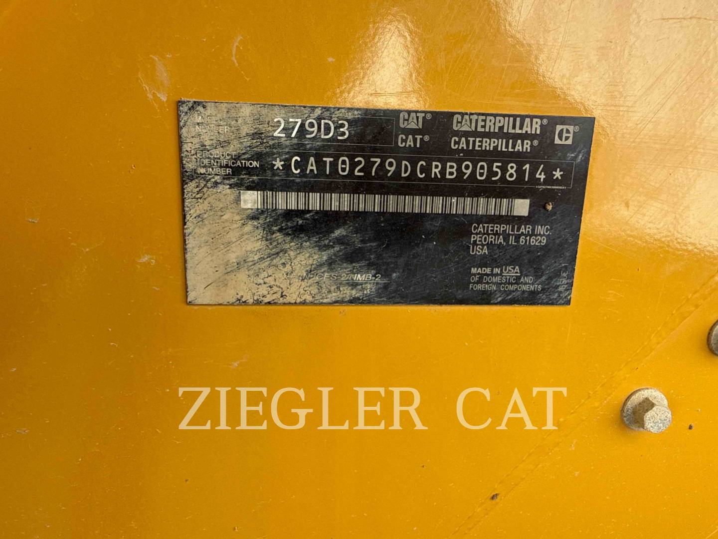 Caterpillar 279D3, 2295 hours, S/N: RB905814, 2023 - Image 6