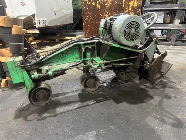 Ryman #507, 4" abrasive roll grinding lathe attachment, 7.5 HP - Image 1